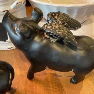 Puerquito con alas grande