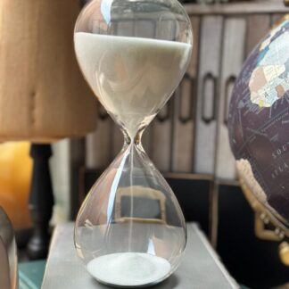 Reloj de arena mediano blanco (30 minutos)