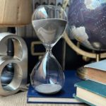 Reloj de arena mediano gris (30 minutos)