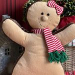 Cojín de galleta de jengibre niña