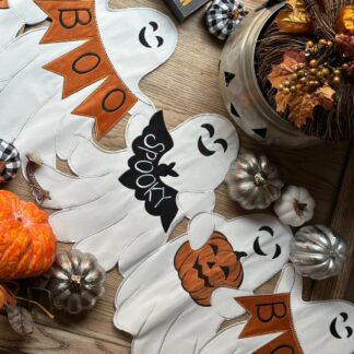 Camino de mesa fantasmas