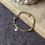Pulsera dorada Gota