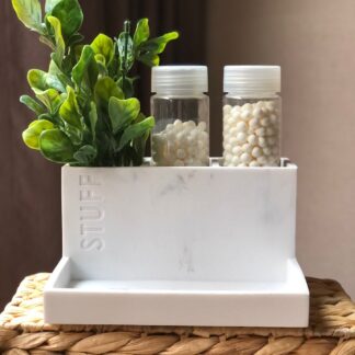 Organizador marmoleado «Stuff»