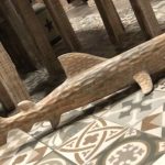 Tiburón de Madera Natural